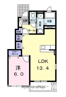 フォルシュ Ⅰ【1階】の間取り