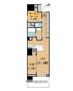 ラグゼナ八王子寺町【805号室】の間取り