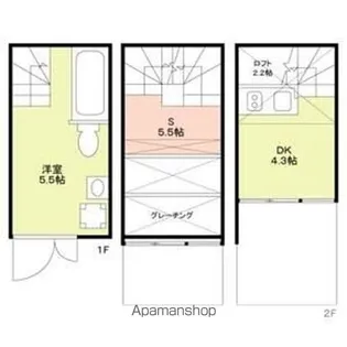 シーサイド船橋栄町【1階】の間取り