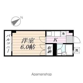 ビレッジ仁戸名【2階】の間取り