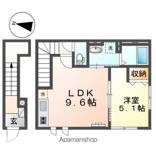 GRAN LUCE(グランルーチェ)【2階】の間取り