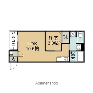 MORIYAMA HILLS【1階】の間取り