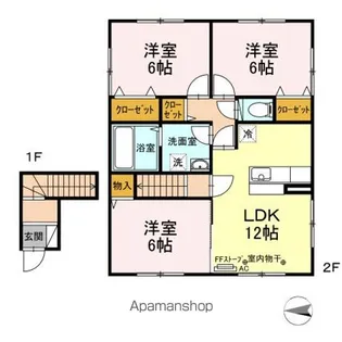 コモド早稲田【2階】の間取り