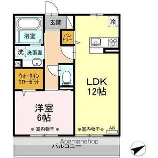 ラ・ルーチェ本町【3階】の間取り