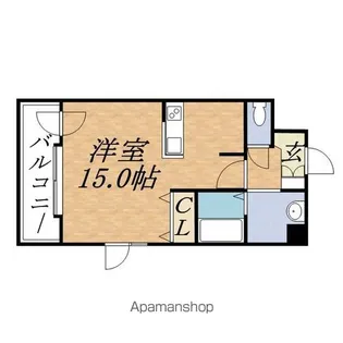 内山ビル【3階】の間取り