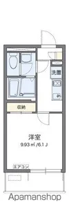 レオネクストコージーハウス赤坂【1階】の間取り