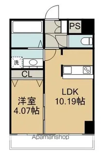 フェリシダ東仙台【2階】の間取り