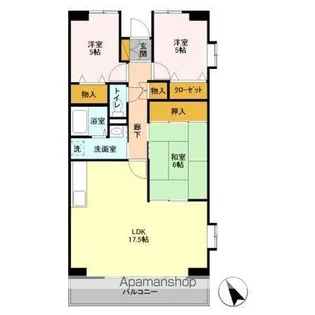 エスポワール八千代【4階】の間取り