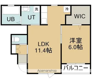 CORSAGE(コサージュ)【1階】の間取り