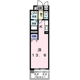 プリムローズ【5階】の間取り