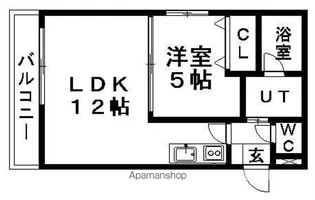 クレアヒルズ【4階】の間取り
