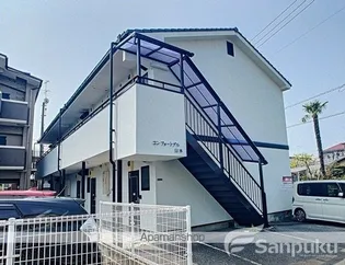 愛媛県松山市立花5丁目【アパート】の外観