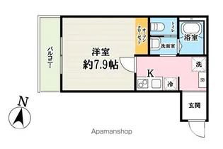 (仮称)キャメル吉川5B【3階】の間取り