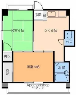 メゾンソフィア【3階】の間取り