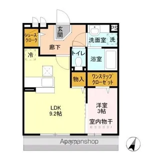 エトワール A【1階】の間取り