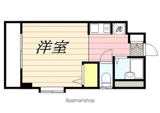 ダブルーンⅡ井尻【405号室】の間取り