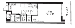 川本ビル【303号室】の間取り