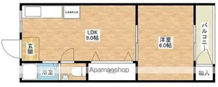 昭和町レジデンス【5階】の間取り