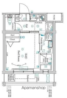ラフィスタ元町Ⅰ【2階】の間取り
