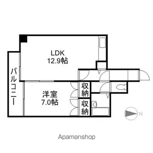 プレミエール円山【3階】の間取り