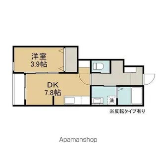 ルーチェドルチェ【1階】の間取り