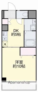 コザックス【4階】の間取り