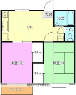 メゾンマーシー【101号室】の間取り