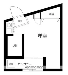 プリンス中野【1階】の間取り