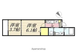 HONEY SOPHIA上本郷(ハニーソフィア)【2階】の間取り
