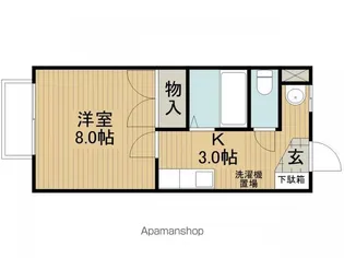 マイタウン【103号室】の間取り