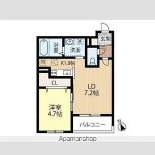 ATLANTIS SUEHIRO【2階】の間取り