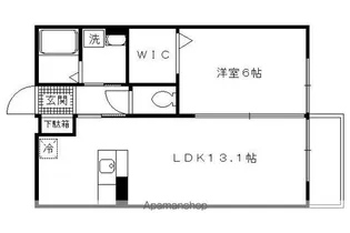 ル アンブル【2階】の間取り