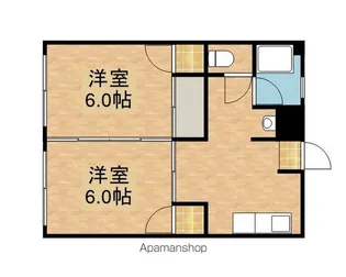 コーポ佐々木【301号室】の間取り