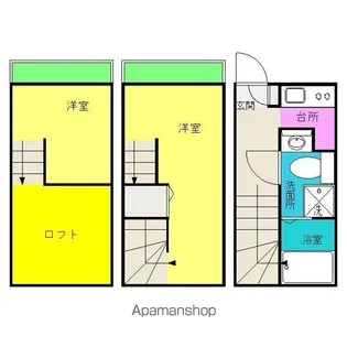 RIFMIC博多CITY【1階】の間取り