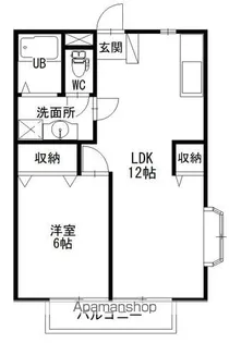 プロヴァンスB【2階】の間取り