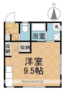 ウィル・クラヴィエ【102号室】の間取り