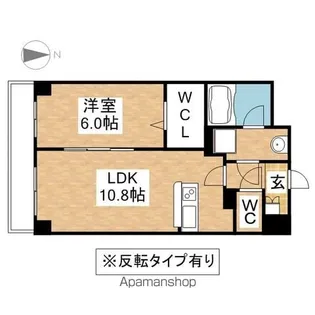 ル・セルクル【5階】の間取り