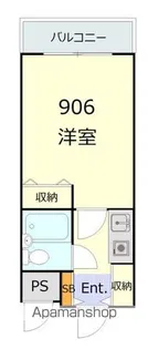 ライオンズマンション御徒町第三【9階】の間取り