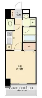 パークフラッツ本町【14階】の間取り