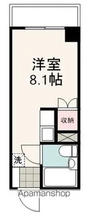 チサンマンション七間町【4階】の間取り