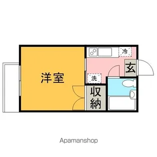 ヒロ2【4階】の間取り