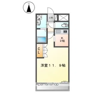 パストラールファイブ【2階】の間取り