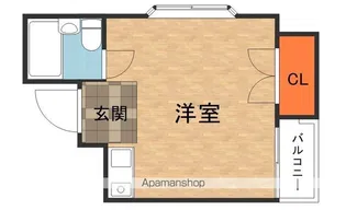 アクティ大和10【4階】の間取り