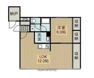 ハイツ2.7【101号室】の間取り