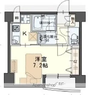 ラピス雨宮【6階】の間取り