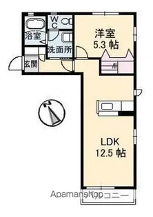 シャーメゾンNSG福山 A棟【2階】の間取り