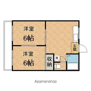 小林マンション【2階】の間取り
