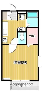 ソレジオオリビア【206号室】の間取り