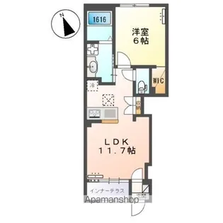 ロベリア【1階】の間取り