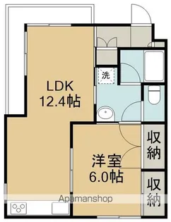 プレジデント大森【2階】の間取り
